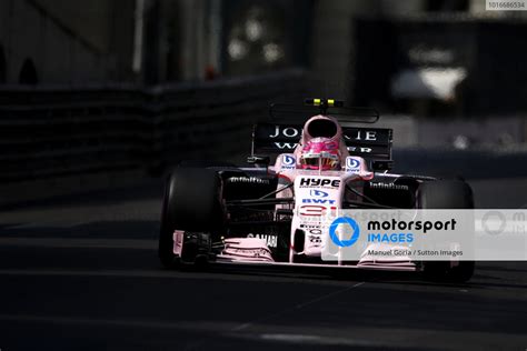 Esteban Ocon FRA Force India VJM10 At Formula One World Championship