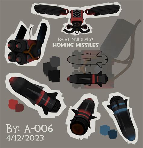 Tf2 R Cat Mkii Sentry Drone Homing Missile By A 006 On Deviantart