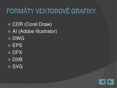 PPT Vektorová grafika PowerPoint Presentation free download ID 6355813