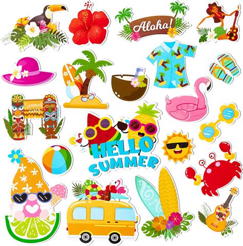 Amazon Pcs Summer Beach Cruise Magnets Decorative Refrigerator