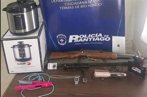 Las Termas Detienen A Tres Sujetos Y Recuperan Elementos Robados Un