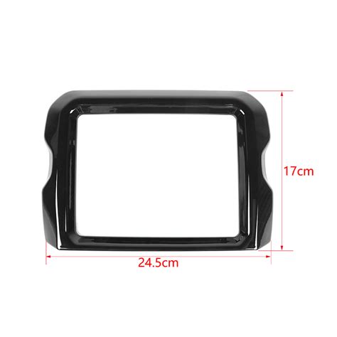 Console 8 4 GPS Navigation Panel Cover Trim For Jeep Wrangler JL JT