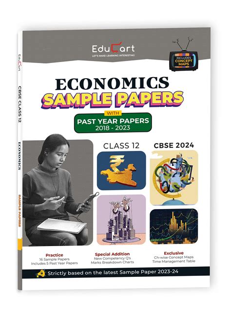 Buy Educart Cbse Economics Class 12 Sample Paper 2023 24 Introducing Revision S And Past Year