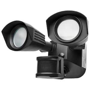 VERSONEL Nightwatcher 1700 Lumen 210 Degree Black Motion Activated