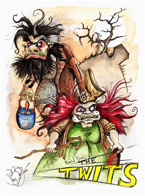 Roald Dahls The Twits By Chrissyboyuk On Deviantart