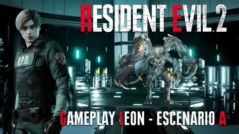 Resident Evil Remake Leon Escenario A Gameplay Comentado