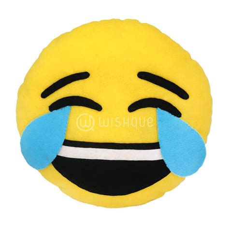 happy crying face emoji pillow wishque sri lankas premium
