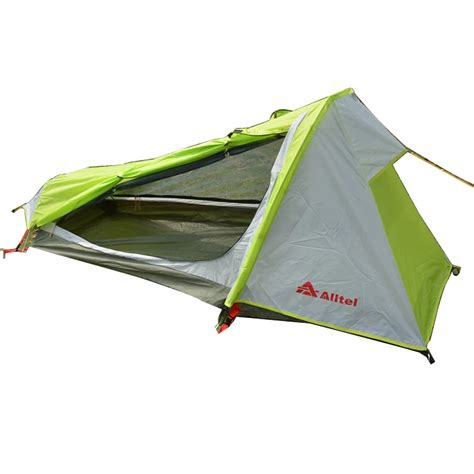 Outdoor Tent Camping Single Person Waterproof Double Layer Hiking Tent ...