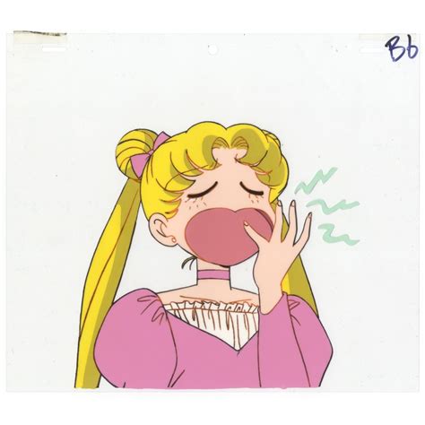 Original Sailor Moon Usagi Tsukino Anime Cel