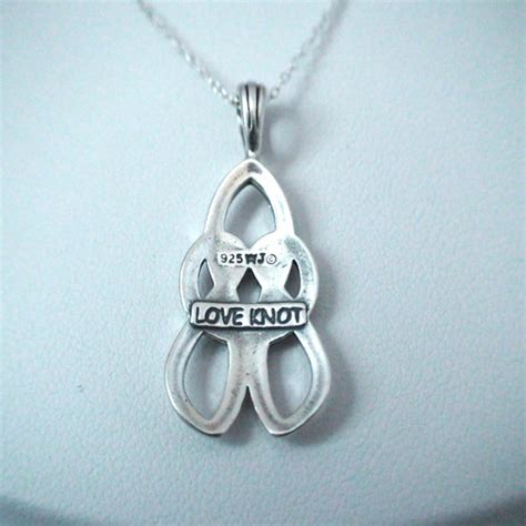 Sterling Silver Celtic Love Knot Necklace