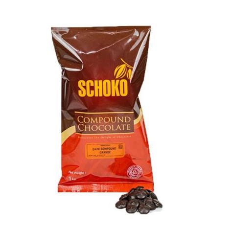 Jual OEM Dark Chocolate Compound Coin 1kg Cokelat Blok Topping