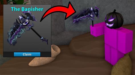 I Finally Crafted The Banisher Roblox Assassin Youtube