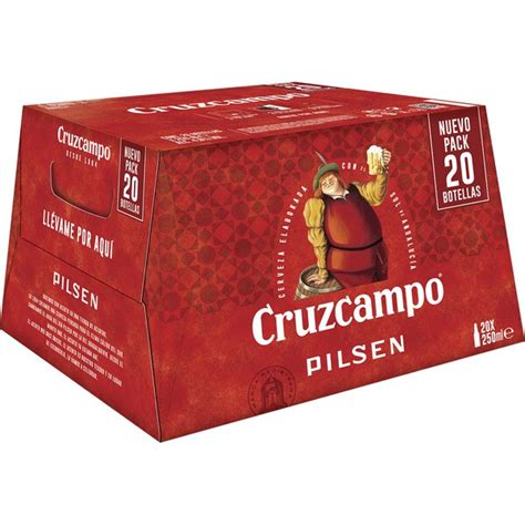 Cerveza Rubia Pack Botellas Cl Cruzcampo Supermercado El