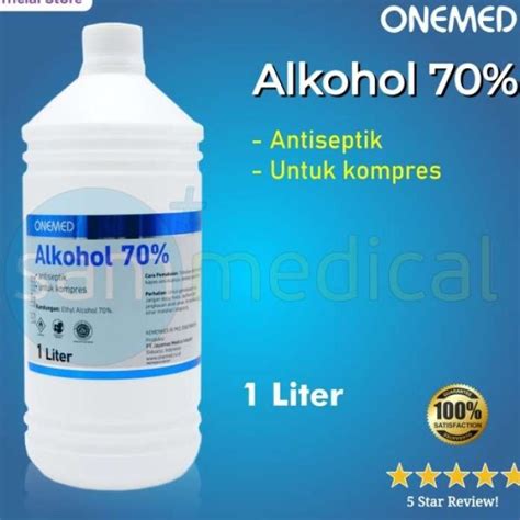 Jual Onemed Alkohol Atau Alcohol Persen Liter Di Seller Sam