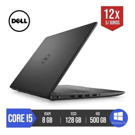 Notebook Dell Vostro Core I5 8gb Ram 128gb Ssd 500gb Hd Em Brasil