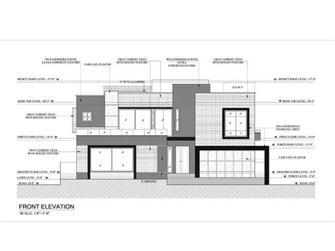 Architectural Construction Submission Details Drawings And Layout