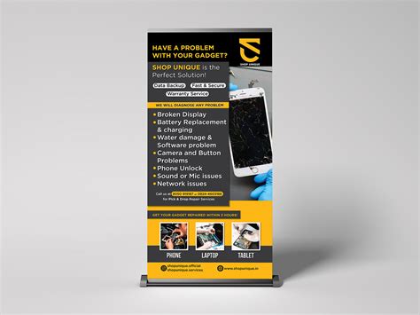 Standee Design Behance