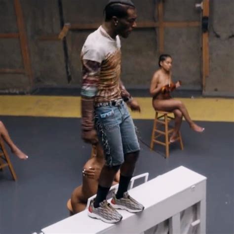 Lil Uzi Vert wearing Jean Paul Gaultier Satan Tanktop, Issey Miyake