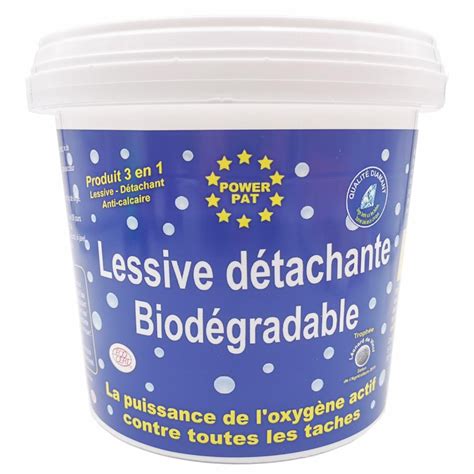 Lessive détachante biodégradable POWERPAT 2 kg Sevellia