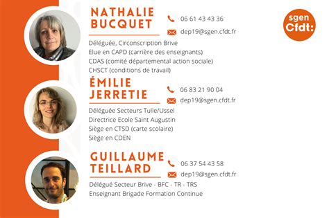 Carte De Visite 2023 12 8 Po SGEN CFDT Limousin