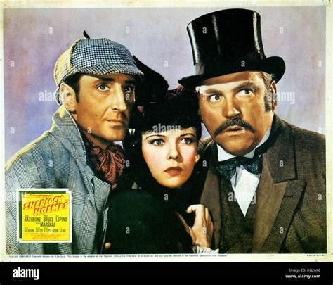 The Adventures Of Sherlock Holmes Th Century Fox Film With From