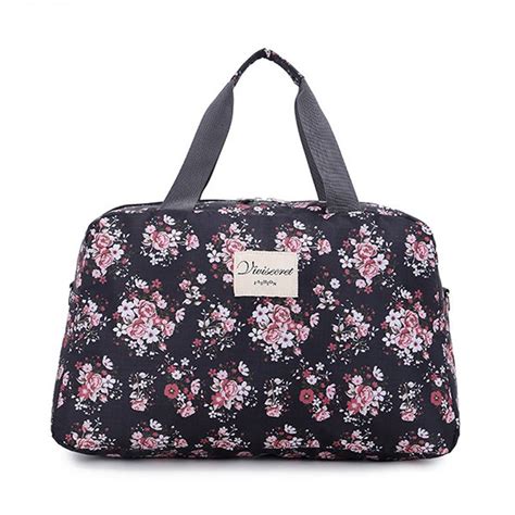 Bagagem Portátil Saco Das Mulheres Viajar Sacos Bolsas 2017 Nova Moda Floral Impressão Mochilas