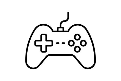 Game Controller Outline Icon Graphic By Dragon Icons Creative Fabrica