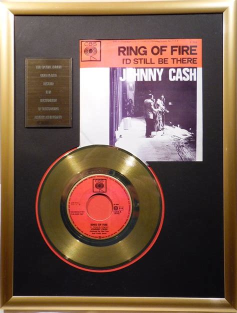 Johnny Cash Ring Of Fire 7 Single Cbs Records Golden Catawiki