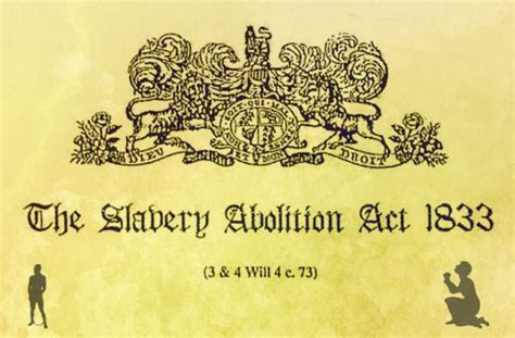 Slavery Abolition Act 1833 Samepassage