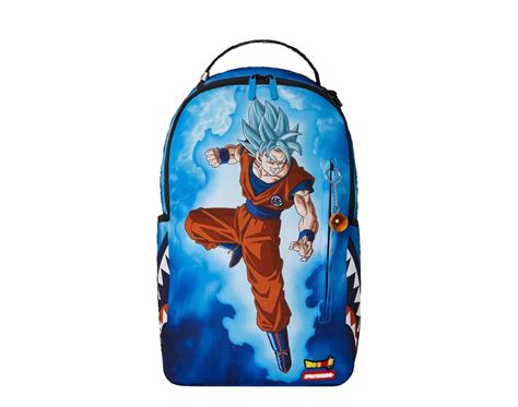 Sprayground X Dragon Ball Z Supper Goku Kamehameha Backpack Dlxsr Nycmode