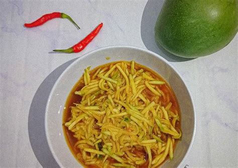 Resep Rujak Serut Mangga Muda Oleh Rumkitchen Cookpad