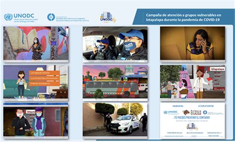 Unodc Presenta Campa A De Atenci N A Grupos Vulnerables En Iztapalapa