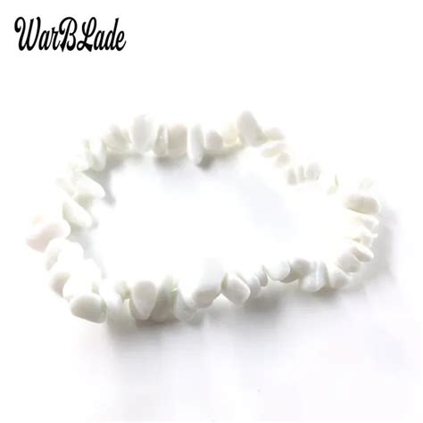 New Women Bracelets Bangles Natural Gem Stone Bracelet Irregular