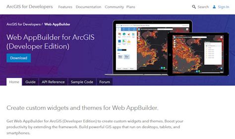 Web AppBuilder For ArcGIS V1 3 Developer Edition Available This Week