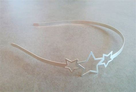 Silver Star Headband Silver Headband Bridal Headpiece Star Etsy