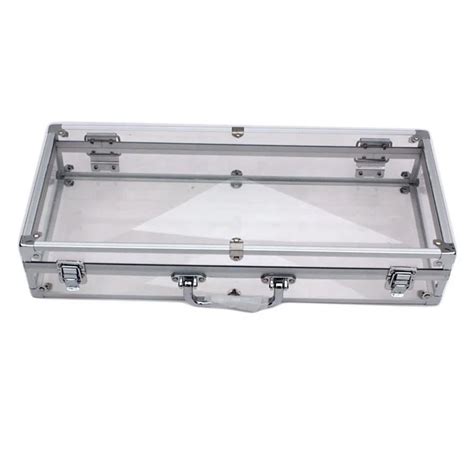 Large Luxury Clear Acrylic Briefcase With Custom Logo Buy Acrylic