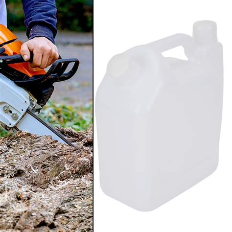 1 5L Litre 2 Stroke Petrol Fuel Oil Mixing Bottle Tank For Trimmer