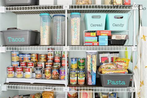 Nine Ideas To Organize A Small Pantry With Wire Shelving Kelley Nan