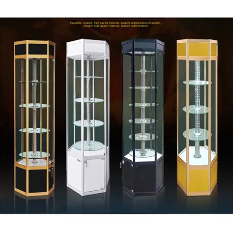 Rotating Glass Display Cabinet For Jewellery Shop Design Buy Shot Glass Display Cabinettall