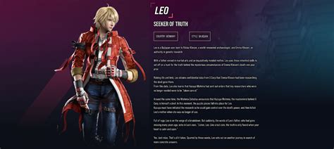 Download Leo Kliesen Video Game Tekken 8 Image