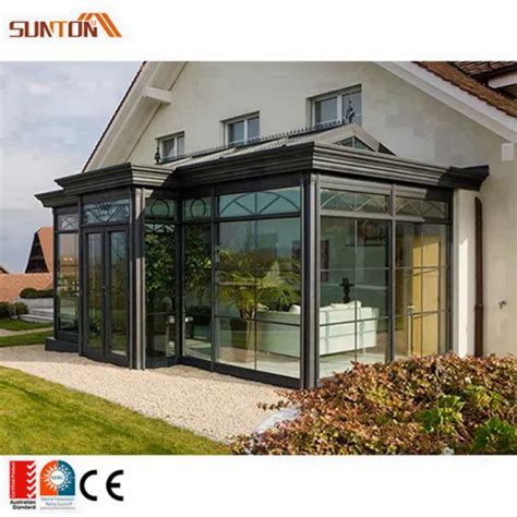 Aluminium Conservatory Insulated Glass Veranda Sunrooms Roof Panels