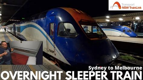 Sydney To Melbourne Overnight By Sleeper Train FIRST CLASS XPT YouTube