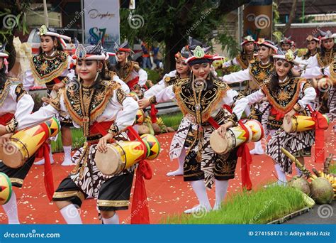 Indonesian Perform Reog Kendang Editorial Stock Photo Image Of People