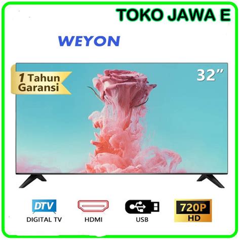 Promo BIG PROMOO LED TV WEYON Animex 32 Inch HD DIGITAL TV 27 INCH