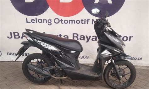 Lelang Motor Honda Beat Esp Fi Cw Silver Jakarta Tipar