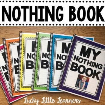 Nothing Book by Lucky Little Learners | TPT