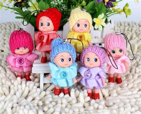 1Piece Mini Plush Animals Key Chain Cute Fashion Kids Plush Dolls ...