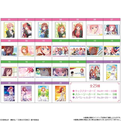 五等分の花嫁 ウエハース新弾 コンプリートセット 店内限界値引き中＆セルフラッピング無料