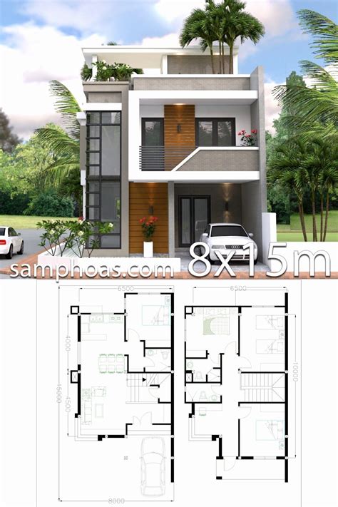 Home Design Plan X M With Bedrooms Samphoas Plansearch