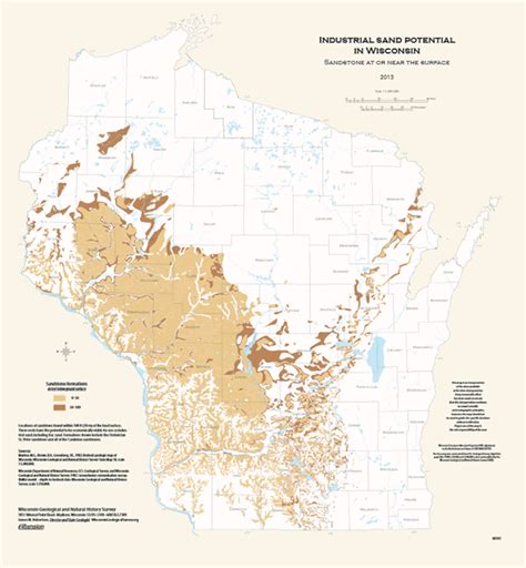 Wisconsin Geological And Natural History Survey Maps Map Geology Data Map